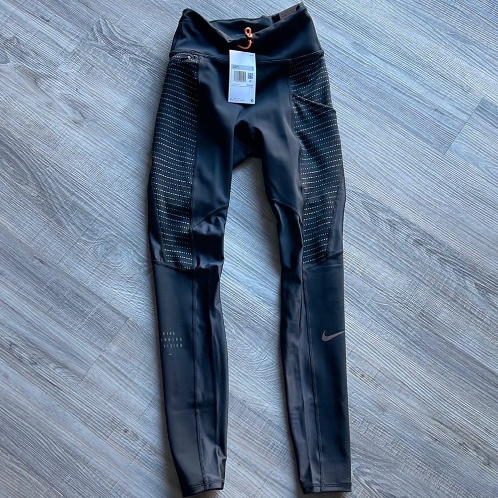 NWT Nike Epic Luxe Running Dri-Fit Black Leggings